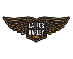 Ladies of Harley L.O.H. Circle Patch ~ Harley Davidson Owners Group H.O.G.